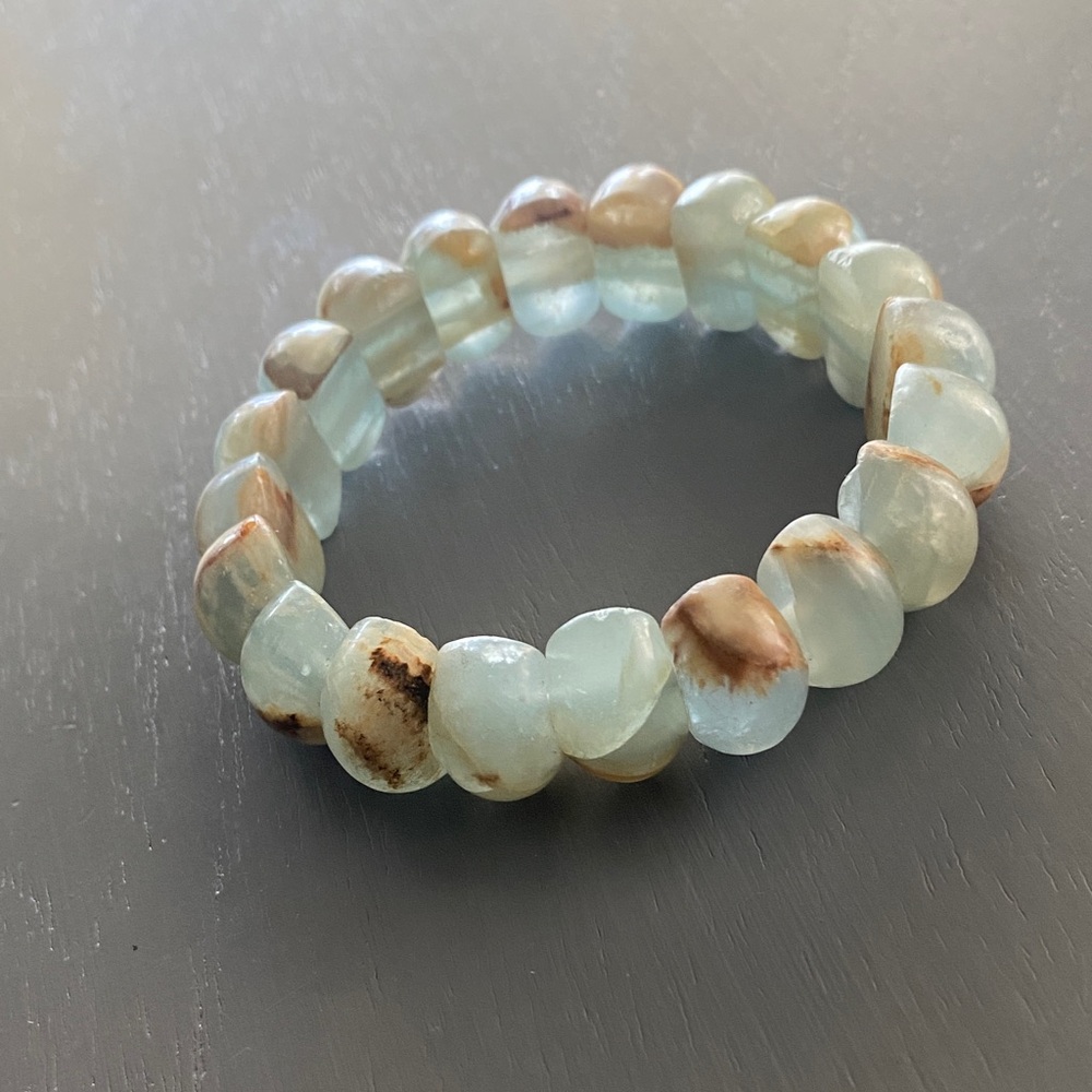 Blue Calcite Bracelet